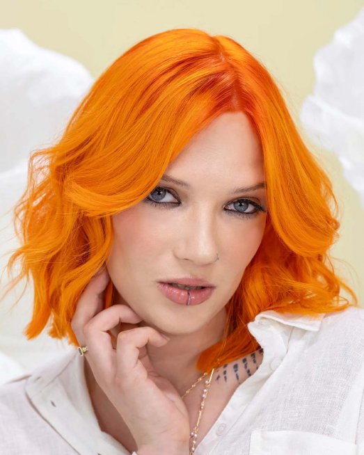 ORANGE HÅRFÄRG