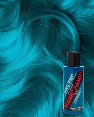 atomic-turquoise-manic-panic-amplified-blå-hårfärg