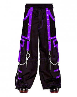 baggy-byxor-shorts-lila-sömmar-straps