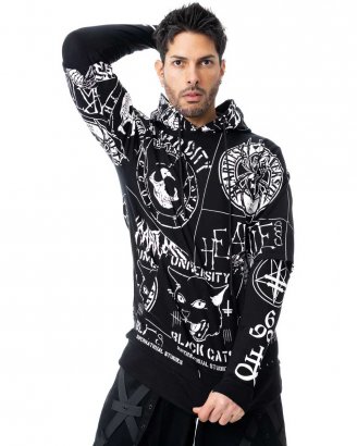 hoodie-svart-dark-academia-heartless