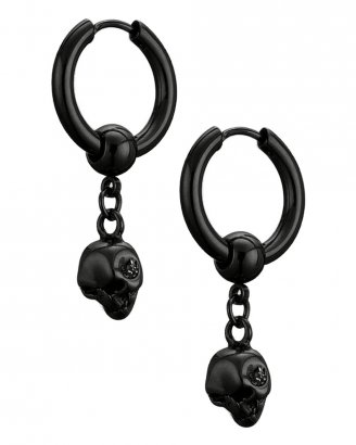 örhängen-svarta-dödskallar