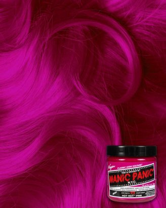rosa-hårfärg-manic-panic-hot-pink