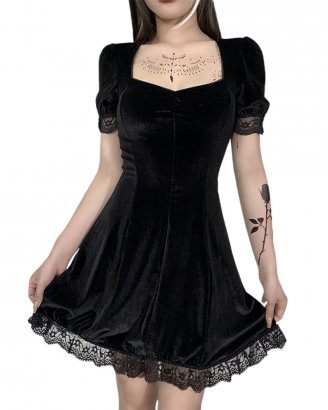 svart-sammetsklänning-narcissa