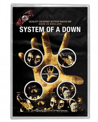 system-of-a-down-pins-5-pack-hand