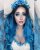 wig-synthetic-hair-blue-black