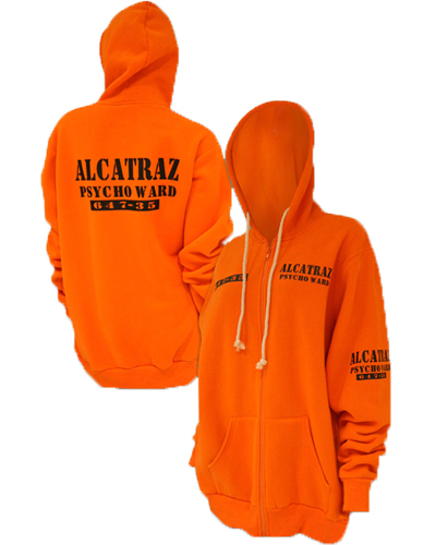 Alcatraz Psycho Ward Hoodie Orange