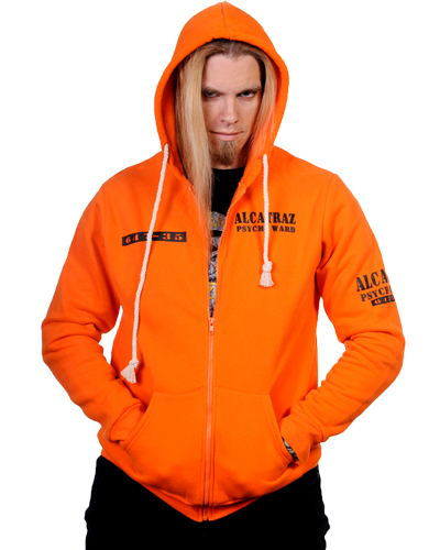 Alcatraz Psycho Ward Hoodie Orange