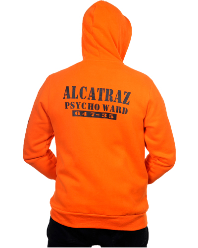 Alcatraz Psycho Ward Hoodie Orange