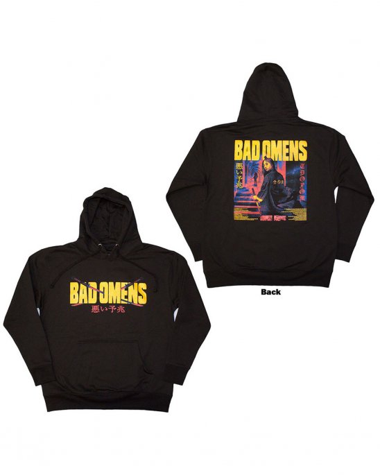 bad-omens-hoodie-svart-samurai-woman