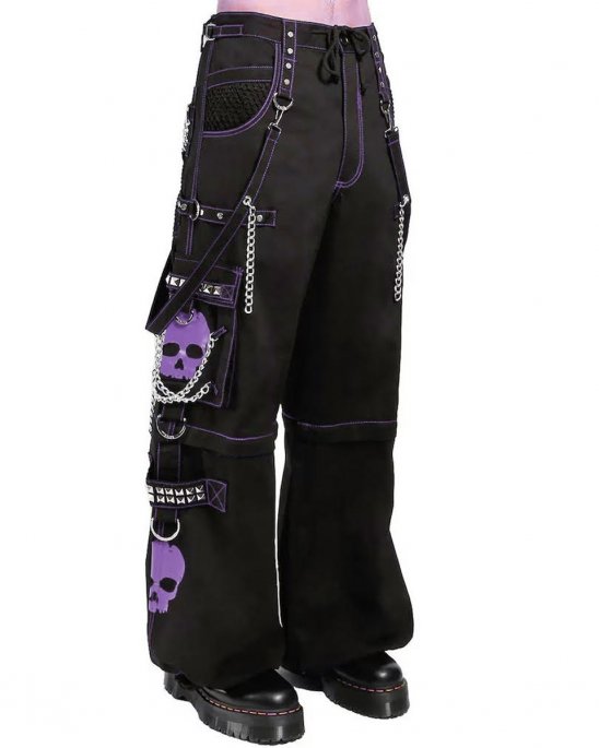 baggy-byxor-svarta-lila-dödskalle