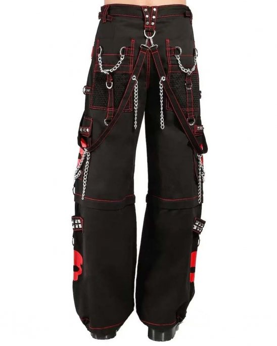 baggy-byxor-svarta-röd-dödskalle