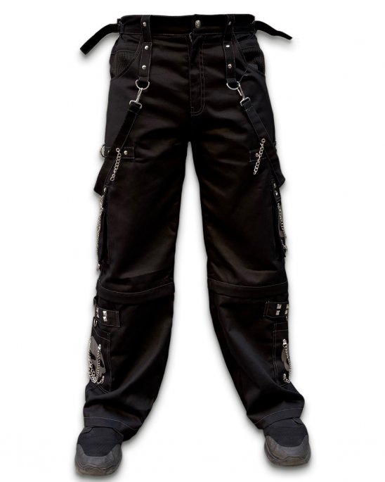 baggy-byxor-shorts-svarta-grå-dödskalle