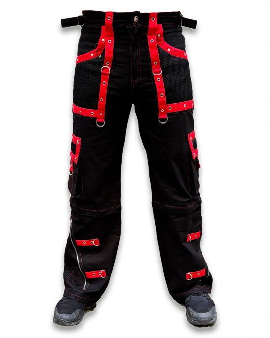 Baggy Byxor/Shorts Svart-Röda