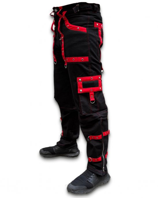 Baggy Byxor/Shorts Svart-Röda