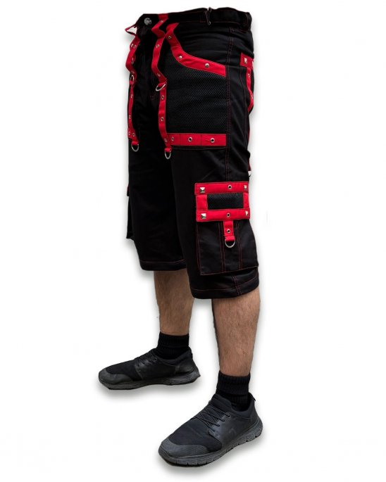 Baggy Byxor/Shorts Svart-Röda