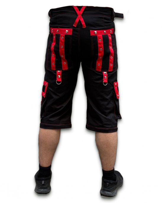 Baggy Byxor/Shorts Svart-Röda