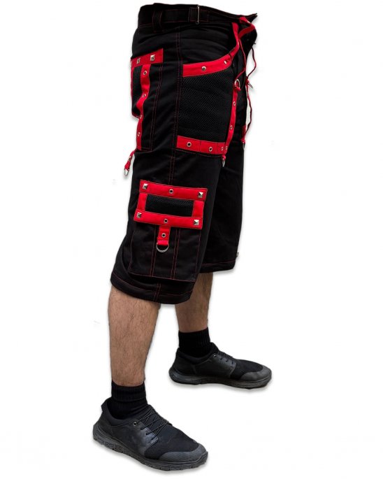 Baggy Byxor/Shorts Svart-Röda