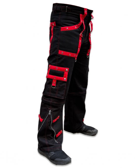 Baggy Byxor/Shorts Svart-Röda