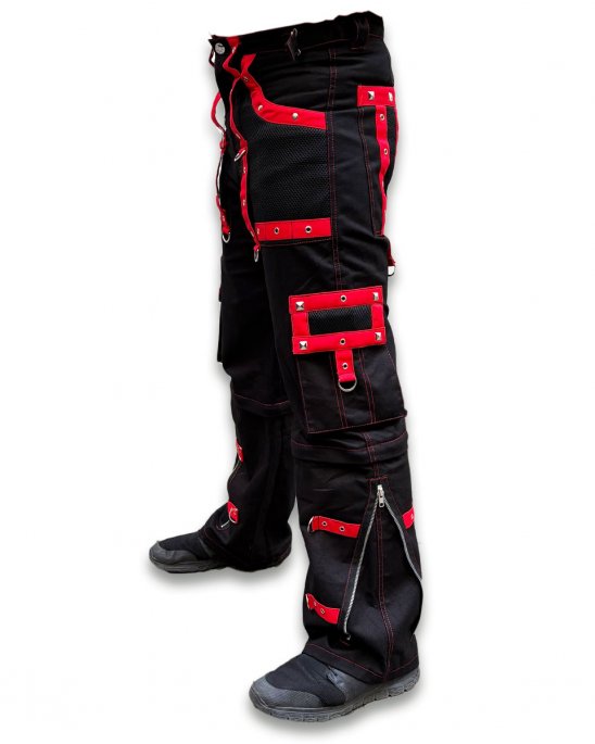 Baggy Byxor/Shorts Svart-Röda