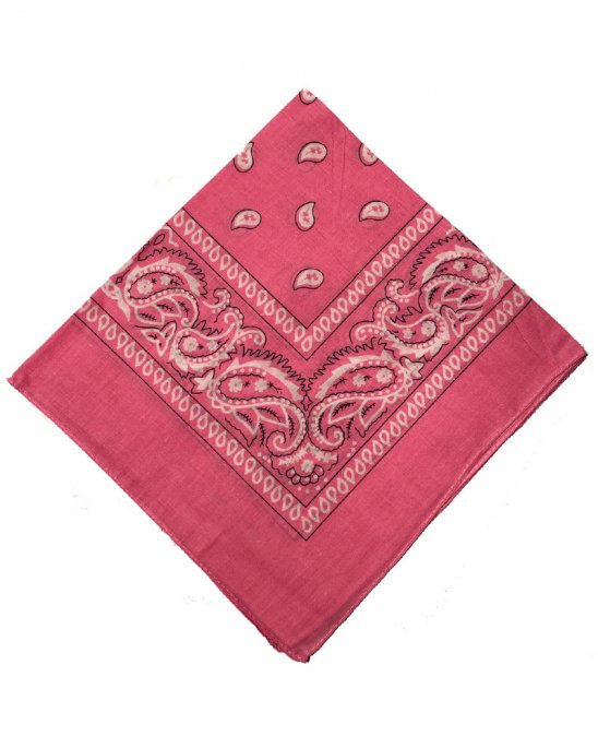 Bandana Sjal Rosa Paisley
