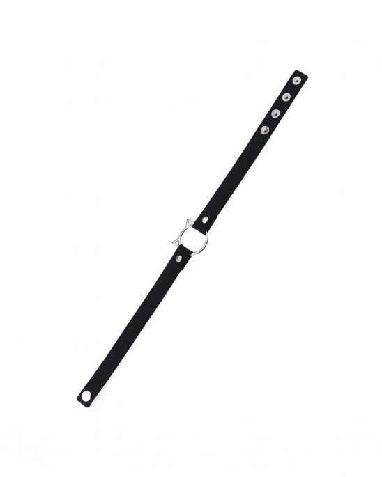 choker-svart-ring-kattöron-moon-attic