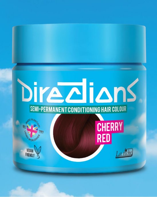 directions-röd-hårfärg-körsbär-cherry-red