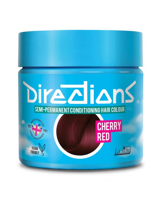 directions-röd-hårfärg-körsbär-cherry-red