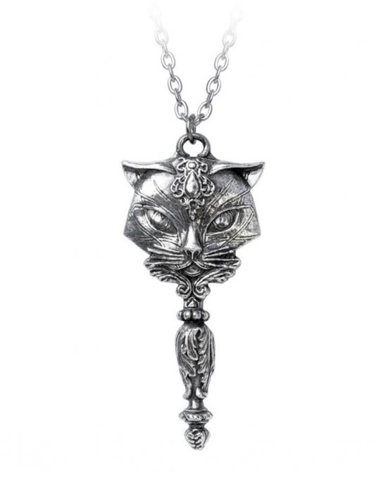 halsband-katt-spegel-sacred-cat-alchemy-england