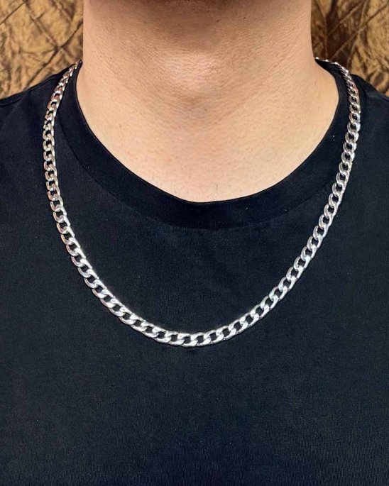 Steel Necklace - 60 cm / 8 mm