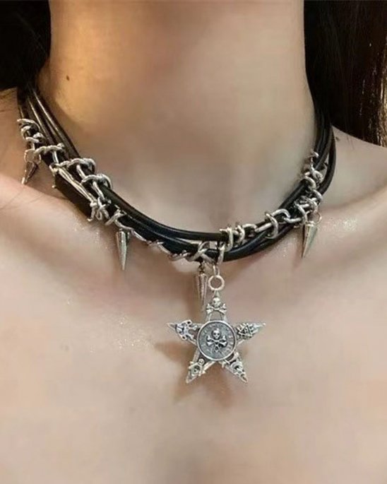 necklace-star-pentagram
