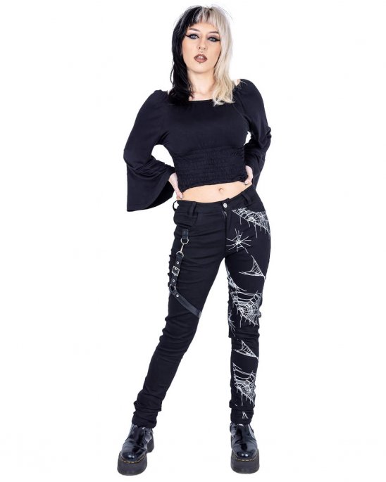 heartless-byxor-svarta-spindelnät-arhana