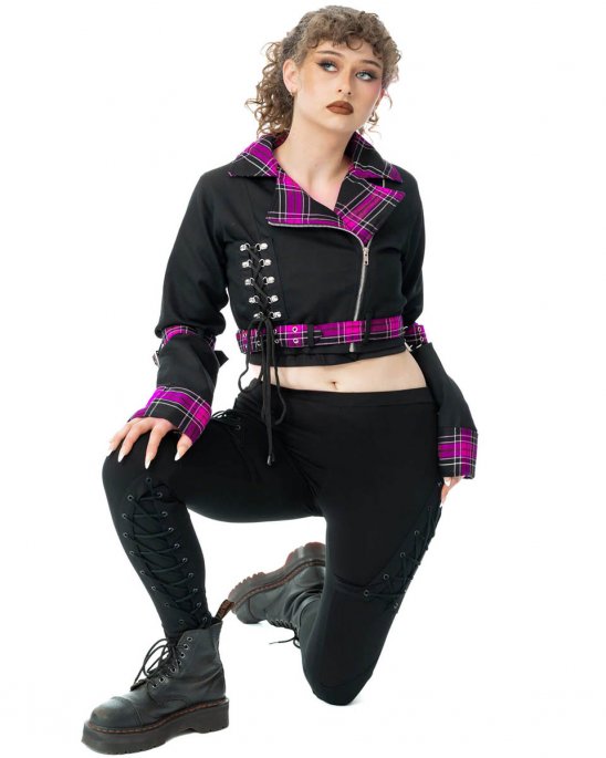 heartless-jacka-svart-rosa-tartan-hexbourne