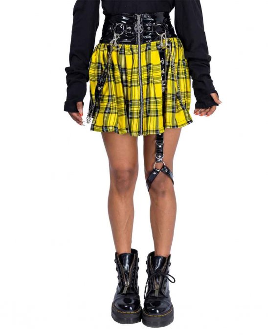 heartless-kjol-gul-tartan-calamity