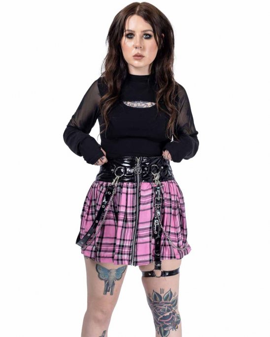 heartless-kjol-rosa-tartan-calamity