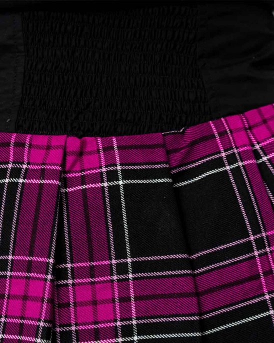 heartless-kjol-rosa-tartan-nixie-skirt