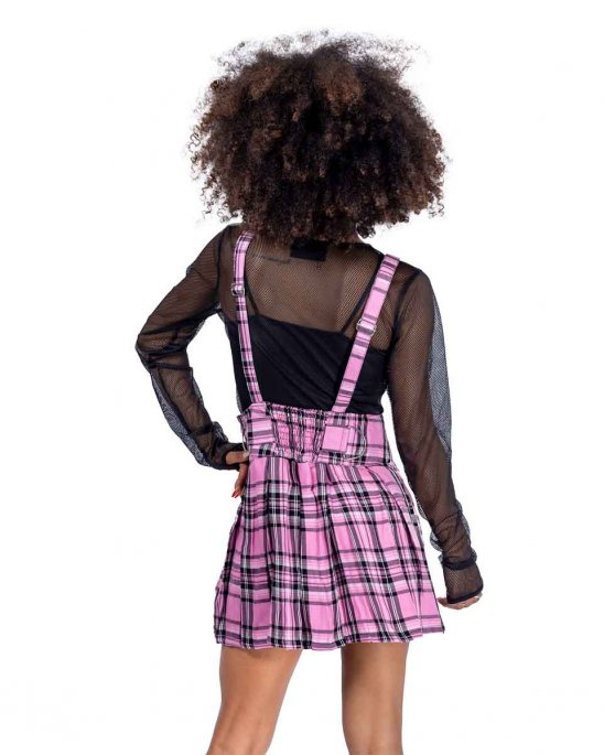 heartless-klänning-rosa-tartan