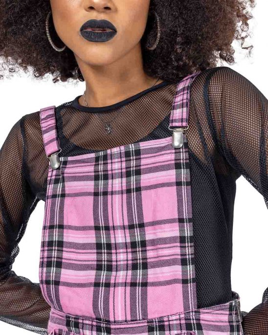 heartless-klänning-rosa-tartan