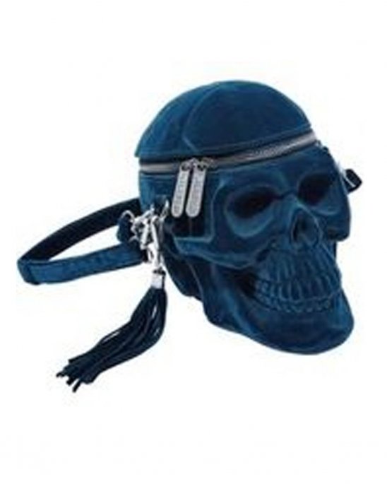 killstar-handväska-dödskalle-blå