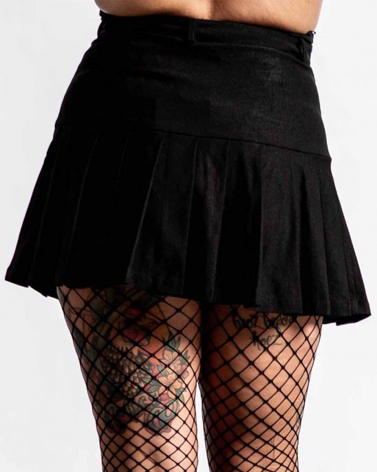 killstar-kjol-svart-dragkedja