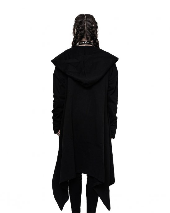 killstar-lång-hoodie-svart-luva-death-ray