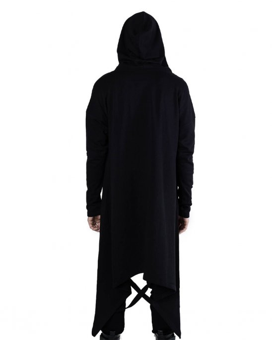 killstar-lång-hoodie-svart-luva-death-ray