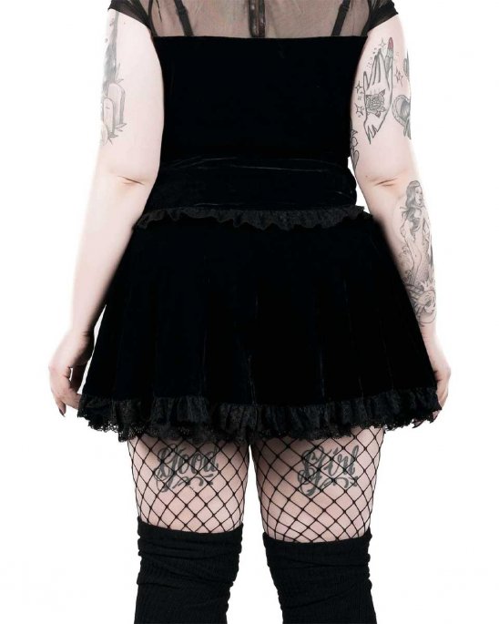 Killstar mini kjol svart