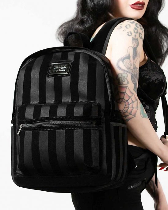 killstar-randig-ryggsäck-earn-your-stripes