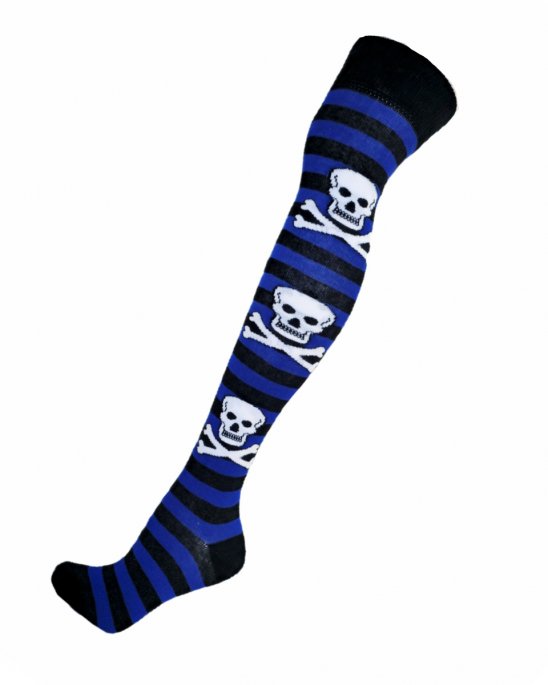 over-knee-socks-black-blue-skulls