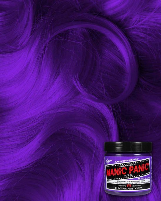 lila-hårfärg-manic-panic-electric-amethyst