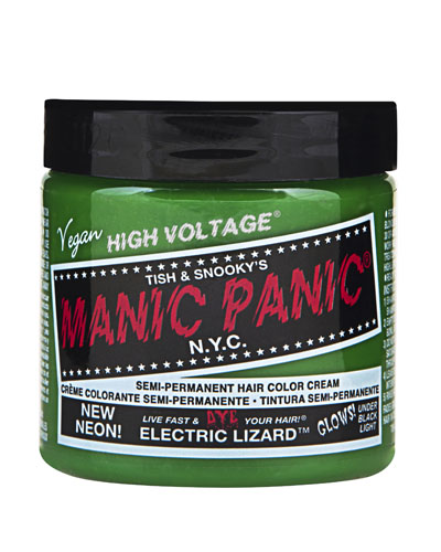 grön-hårfärg-manic-panic-electric-lizard