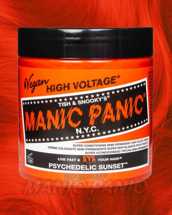 röd-hårfärg-manic-panic-psychedelic-sunset