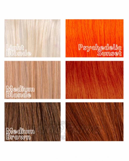 röd-hårfärg-manic-panic-psychedelic-sunset