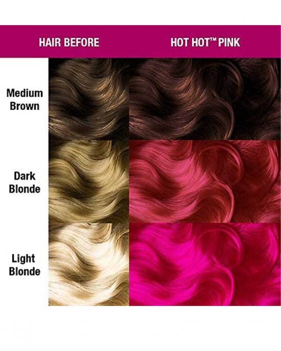 rosa-hårfärg-manic-panic-hot-pink