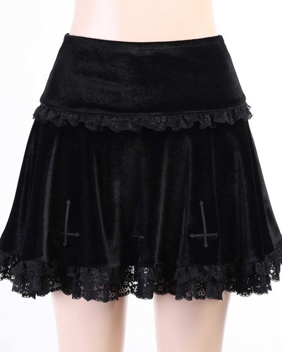 moon-attic-kjol-svart-sammet-kors